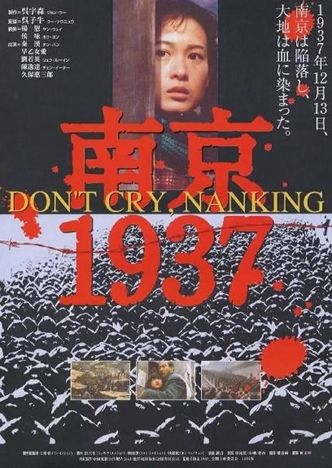 Chinese Don't Cry,Nanking 南京1937 Qin Han/Ren'e Liu Chinese Subtitle Mandarin DVD