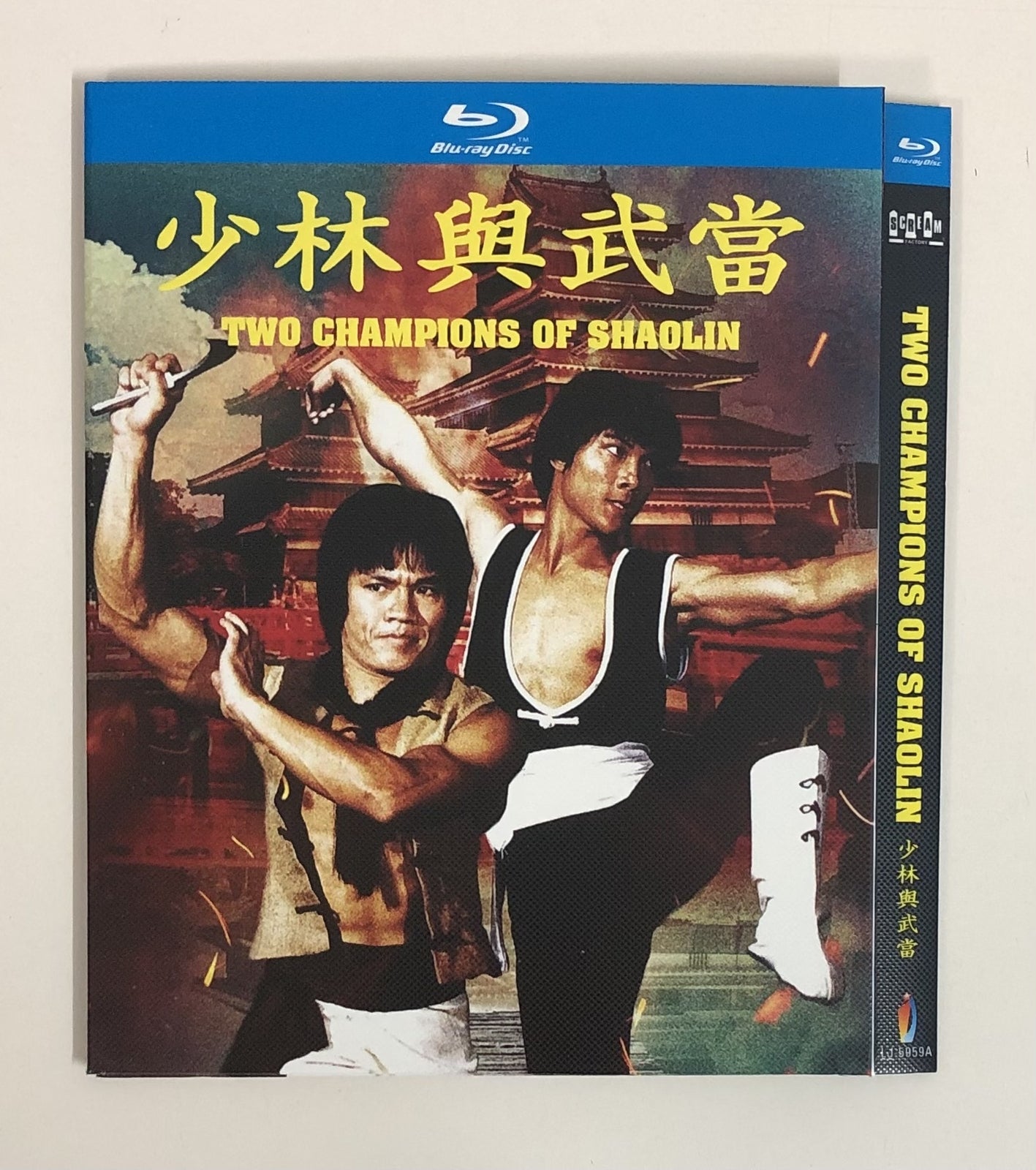 Chinese Two Champions of Shaolin Free Region Chinese Sub Boxed
